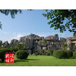 匯軒園林古建工程 塑石假山定制 北京塑石假山